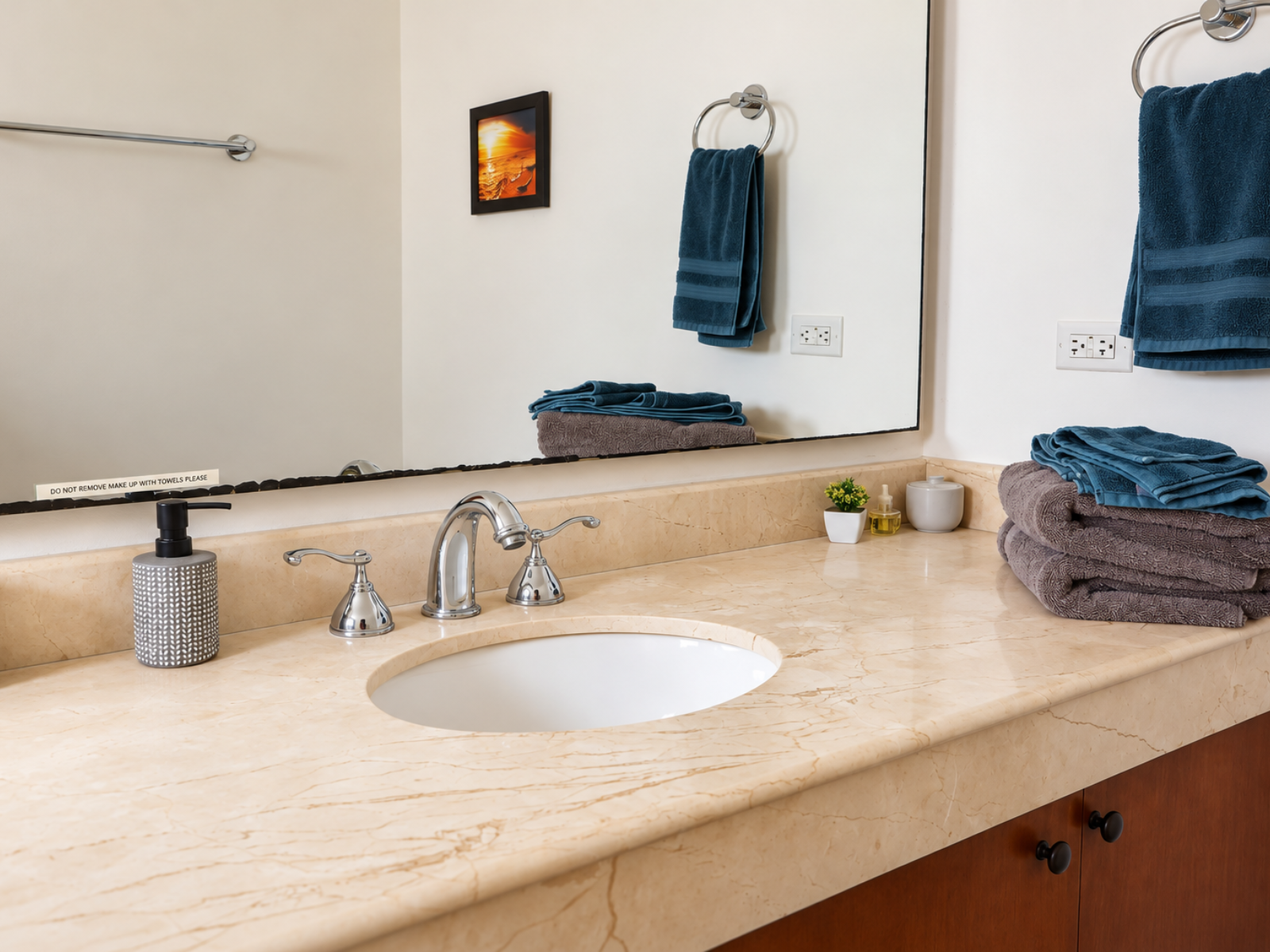 Ensuite bathroom in the ground floor bedroom at Casa Sienna Lia
